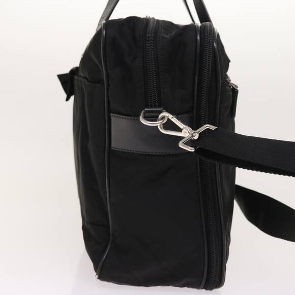 PRADA Hand Bag Nylon Black - Picture 5 of 13
